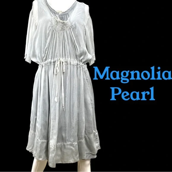 Magnolia Pearl Dresses | Magnolia Pearl Slip Type Dress ( Retired Collection) | Color: Blue/Red/Silver | Size: Osfm | Sissy91511's Closet Magnolia Pearl Dresses | Magnolia Pearl Slip Type Dress ( Retired Collection) | Color: Blue/Red/Silver | Size: Osfm | Sissy91511's Closet